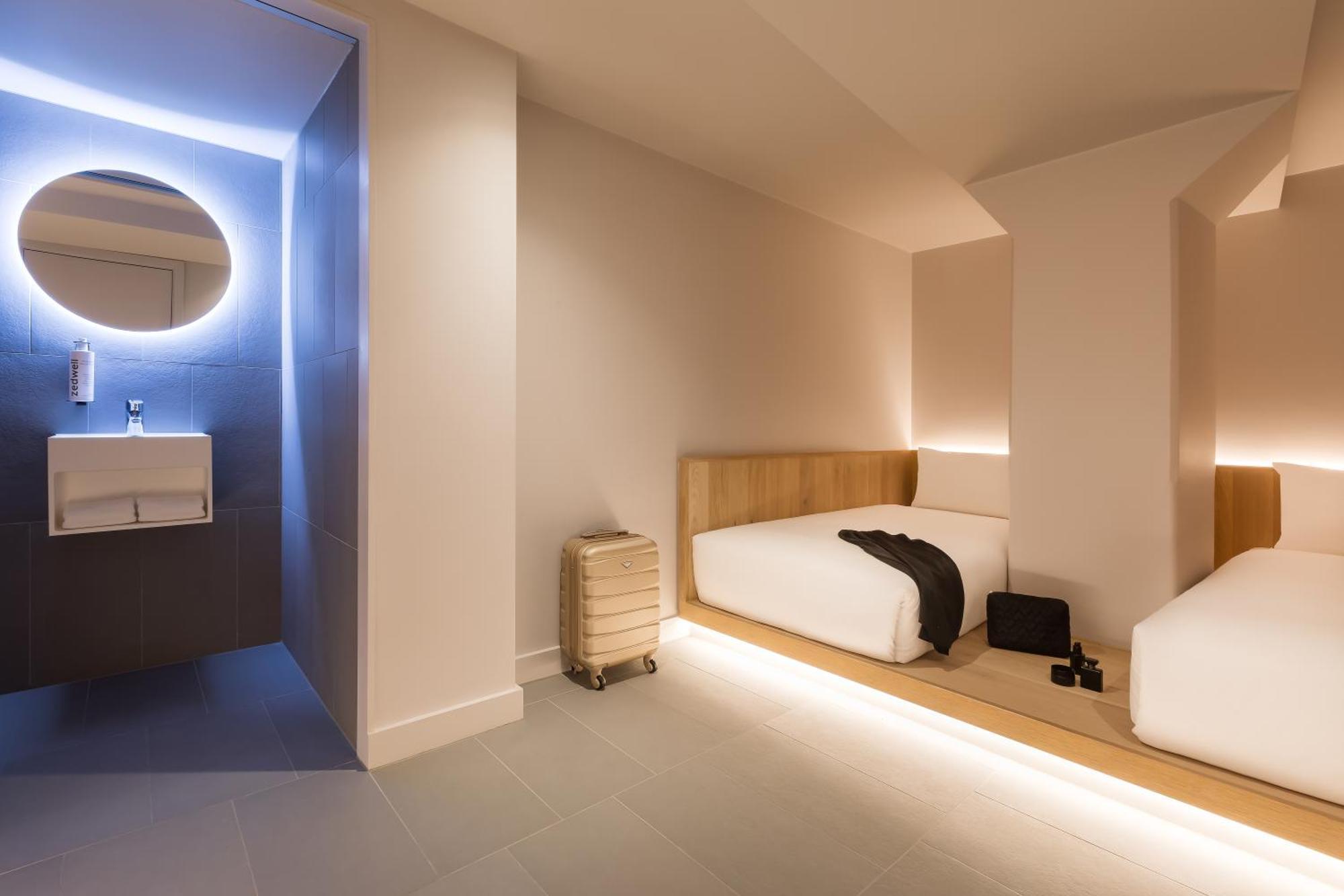 Zedwell Underground Hotel Tottenham Court Rd 伦敦 客房 照片