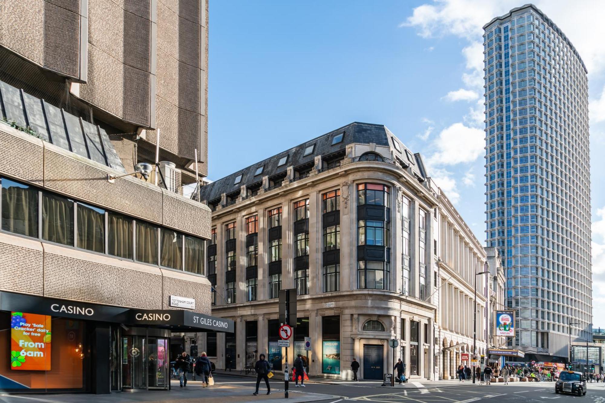 Zedwell Underground Hotel Tottenham Court Rd 伦敦 外观 照片